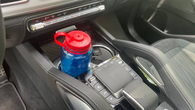 Can U Take Water Bottle To Merceds Benz