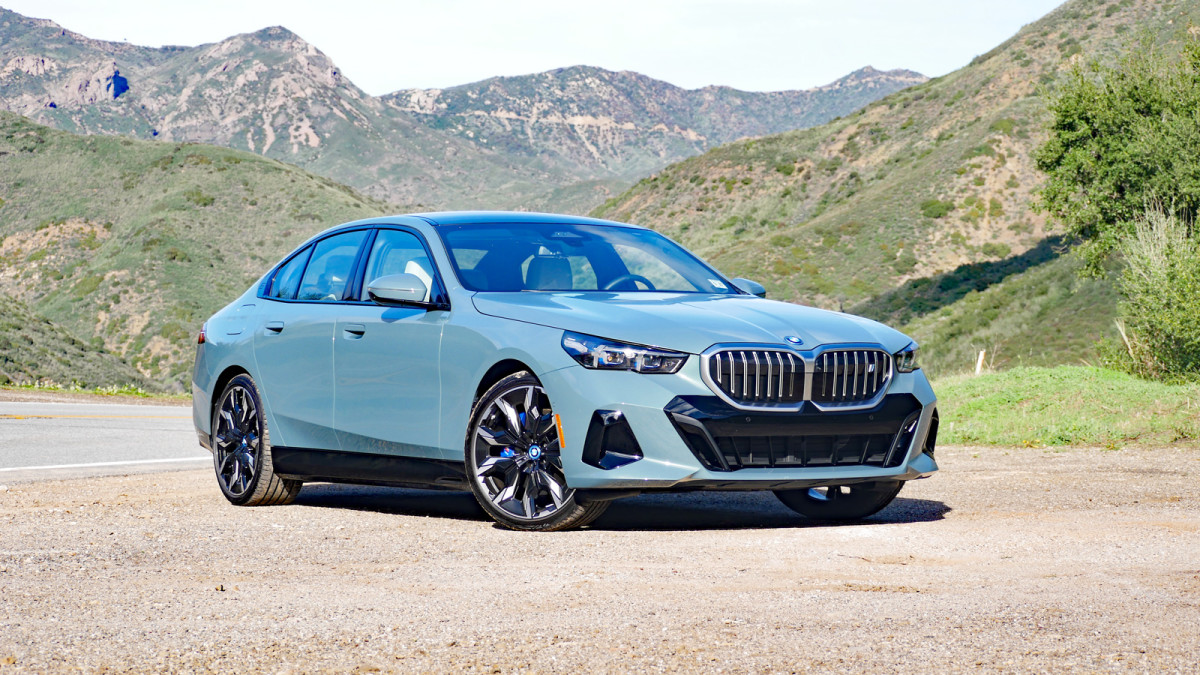 2024 BMW i5 Review 5 Series goes electric better for it Autoblog