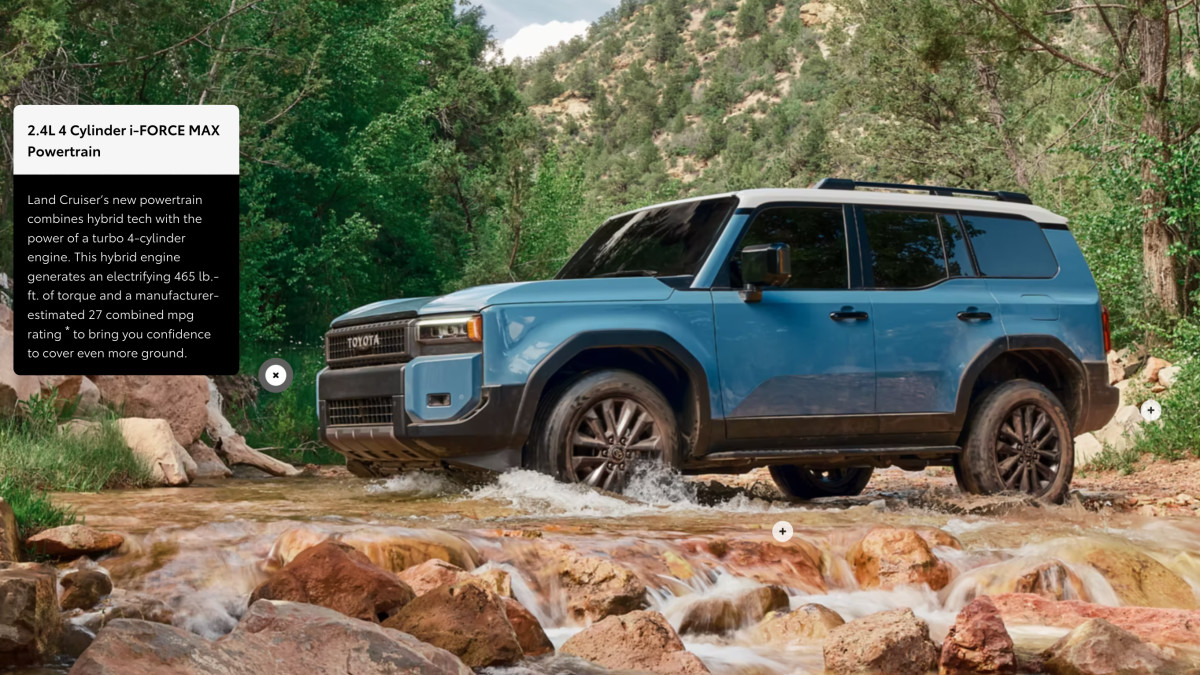 2024 Toyota Land Cruiser reportedly gets 27 mpg combined - Autoblog