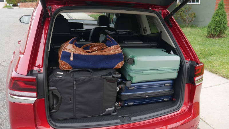 Volkswagen Atlas Luggage Test: How much fits behind the third row