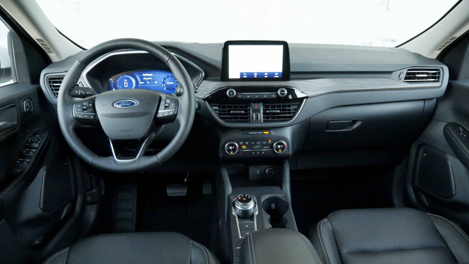 2020 Ford Escape Interior Driveway Test | Bins and screens and sliding ...