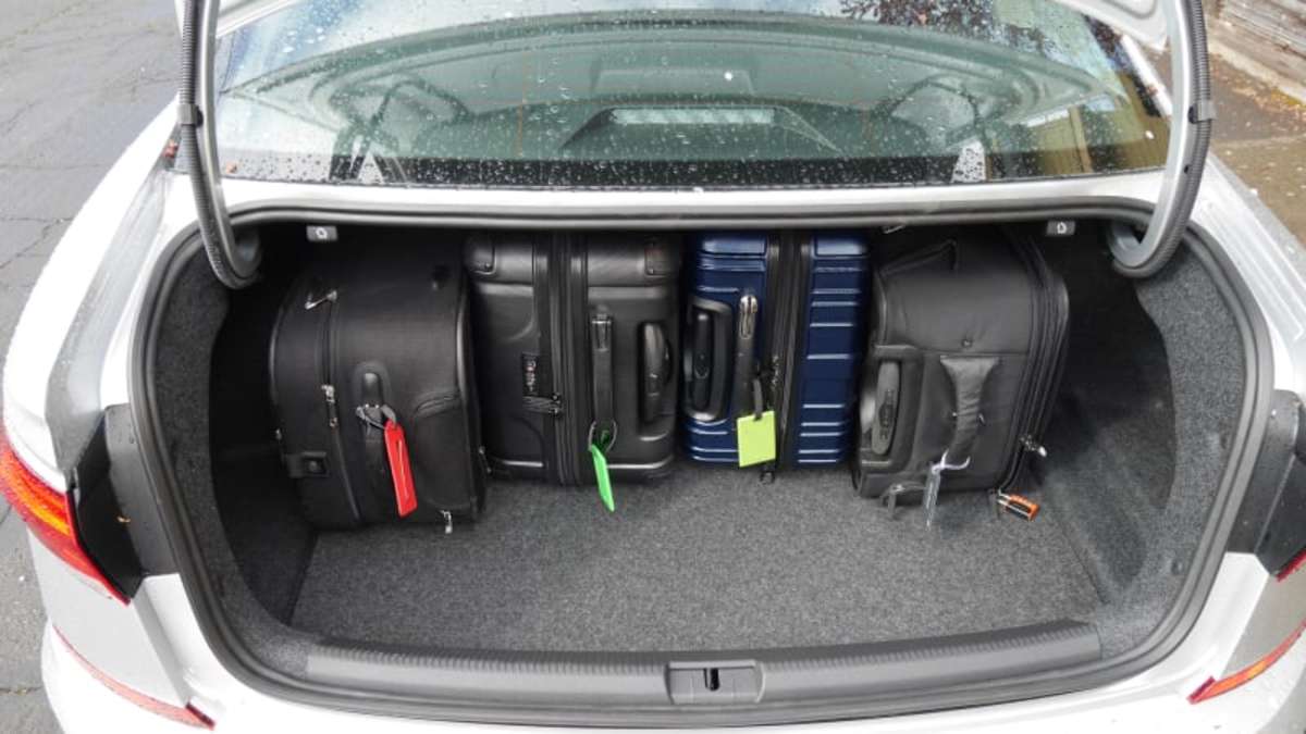 Toyota Camry Luggage Test | How big is the trunk? - Autoblog