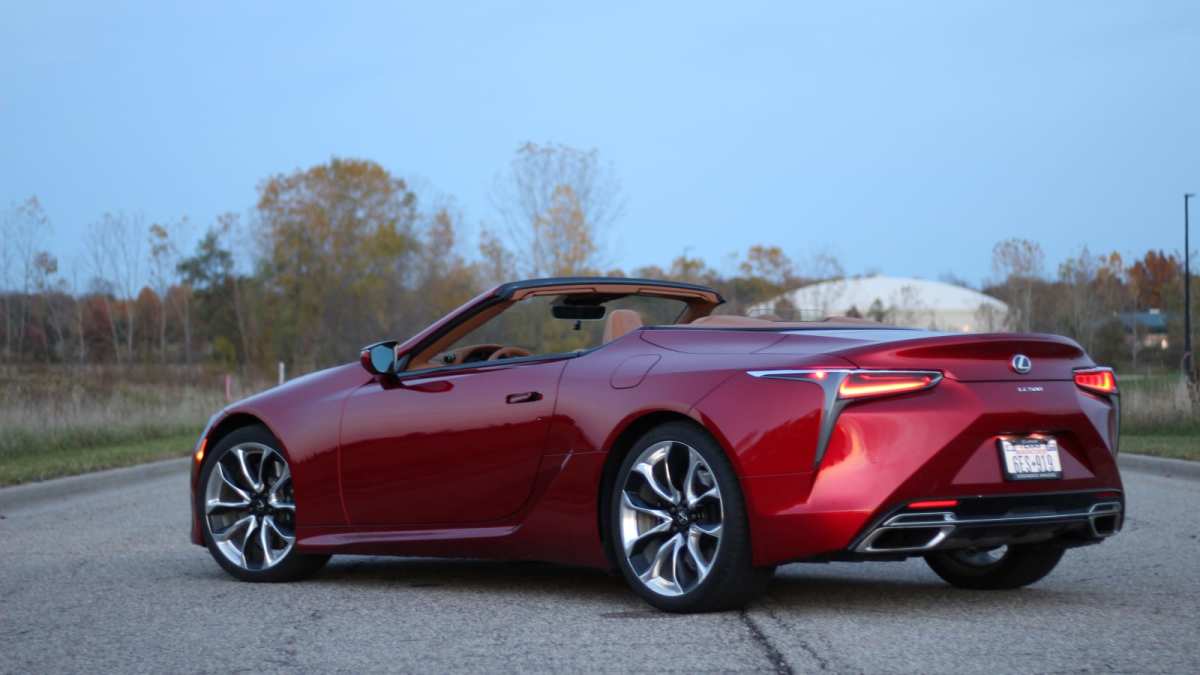 The 2021 Lexus LC 500 Convertible is blissful, motoring beauty - Autoblog