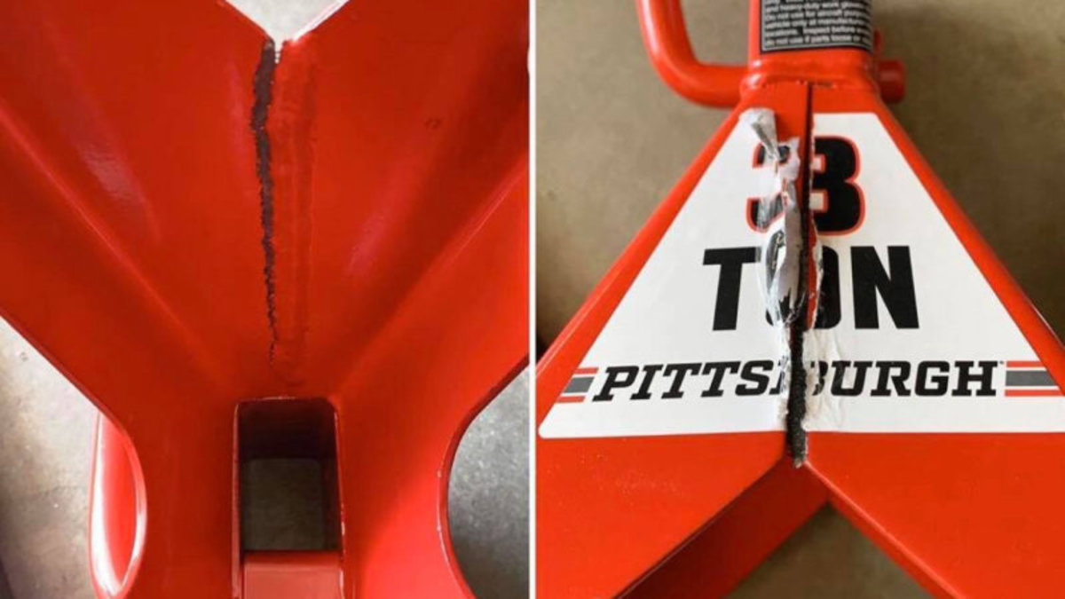Harbor Freight jack stand recall Now the replacement stands are also recalled Autoblog