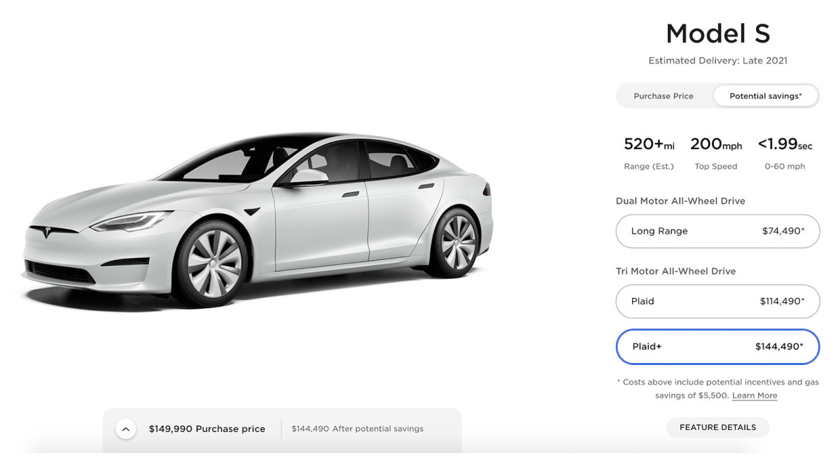 Tesla starting model price hotsell