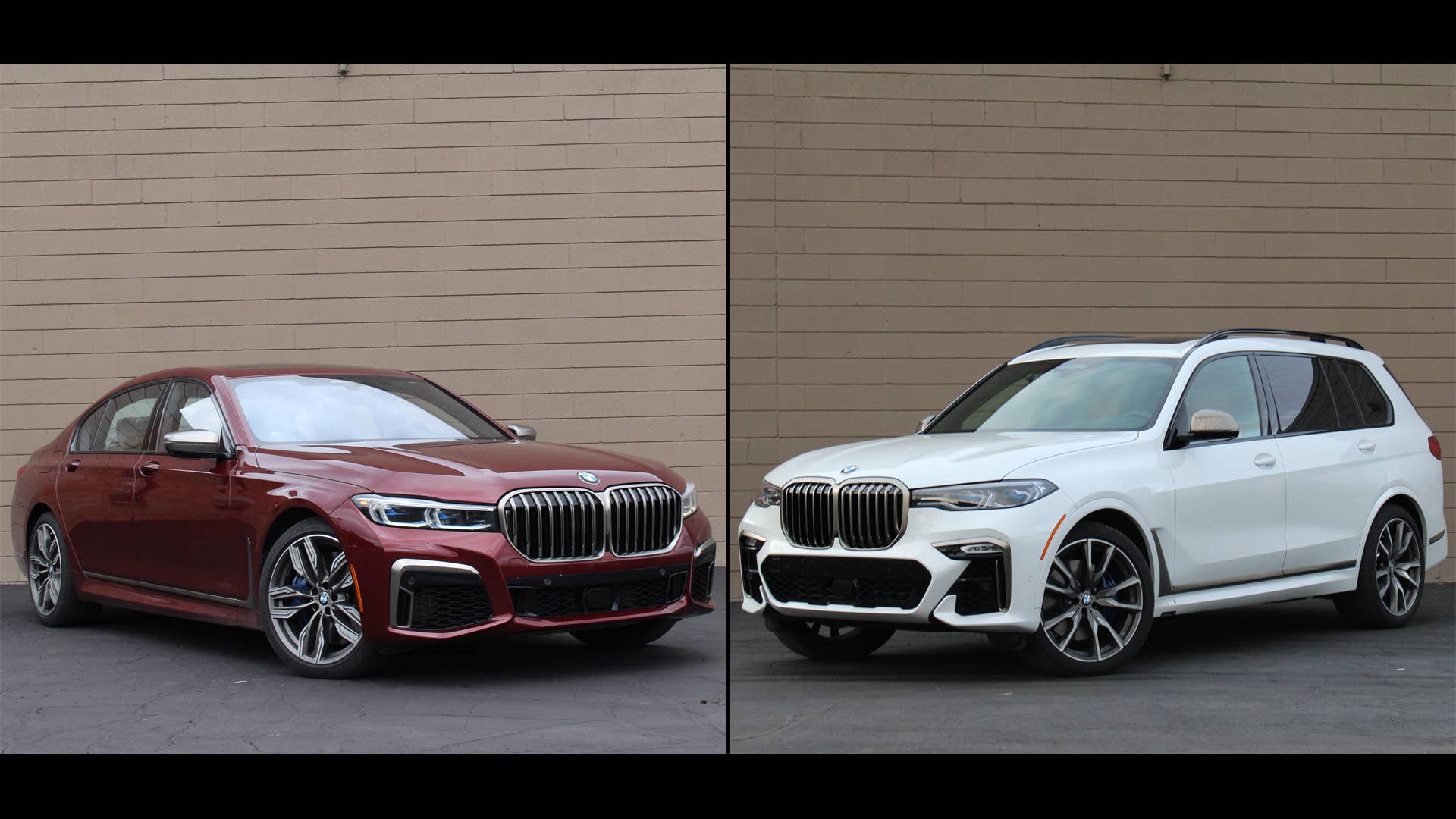 2020 BMW X7 M50i vs. 2020 BMW M760i Comparison Test | Bavaria’s biggest ...