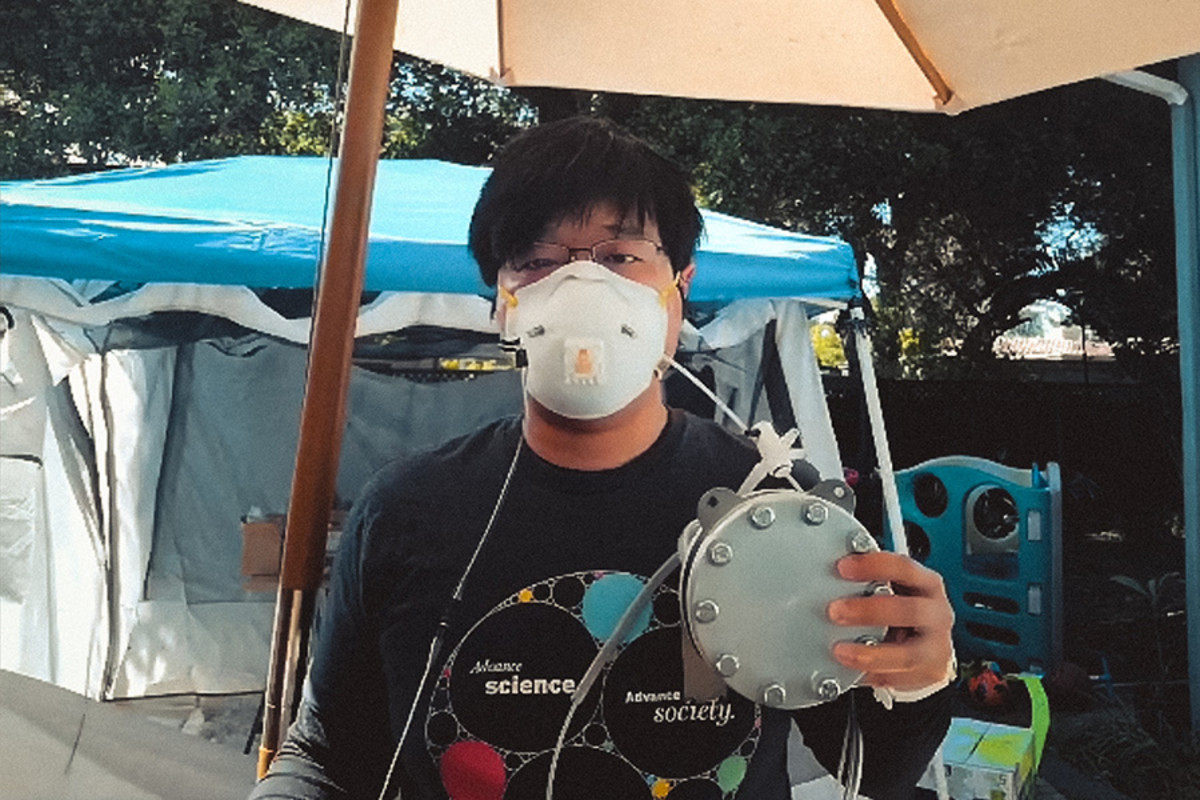 Stanford fuelcell engineers creating N95 respirator that boosts oxygen
