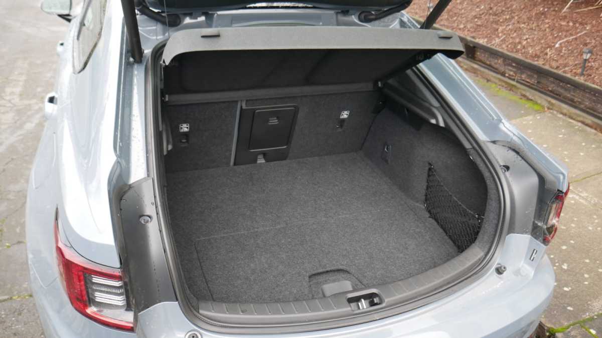 Polestar 2 Luggage Test How big is the trunk Autoblog