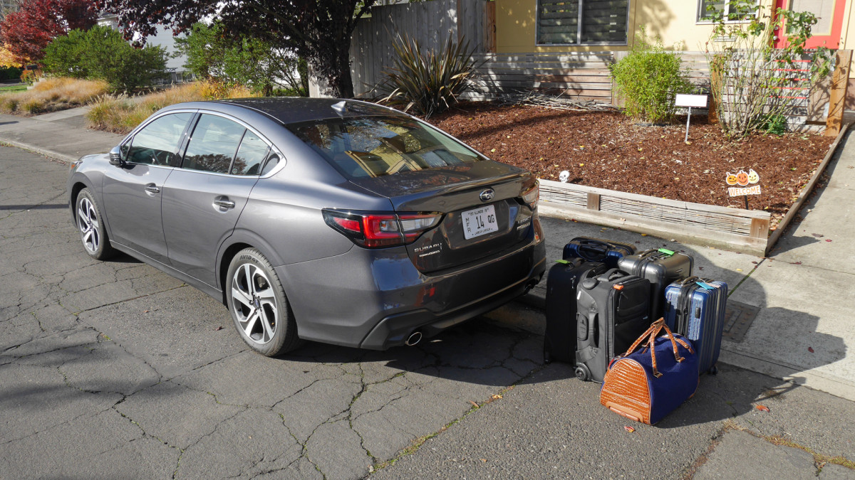 2020 Subaru Legacy Luggage Test Who needs an SUV Autoblog