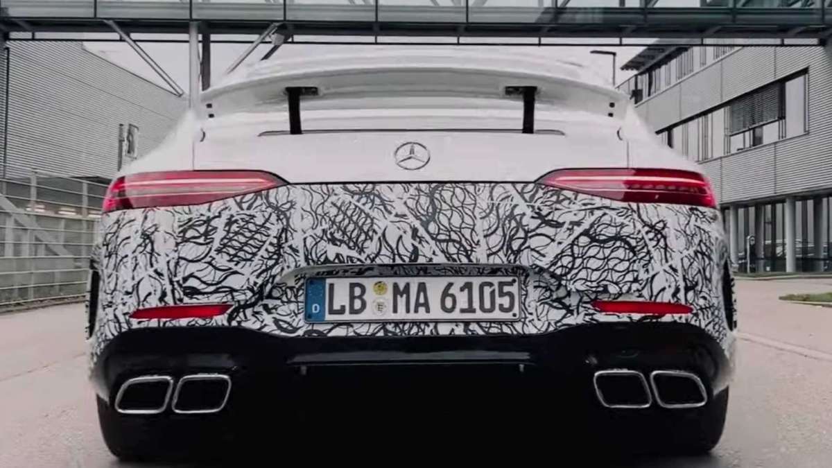Mercedes-AMG possibly teases AMG GT 73 due next year - Autoblog