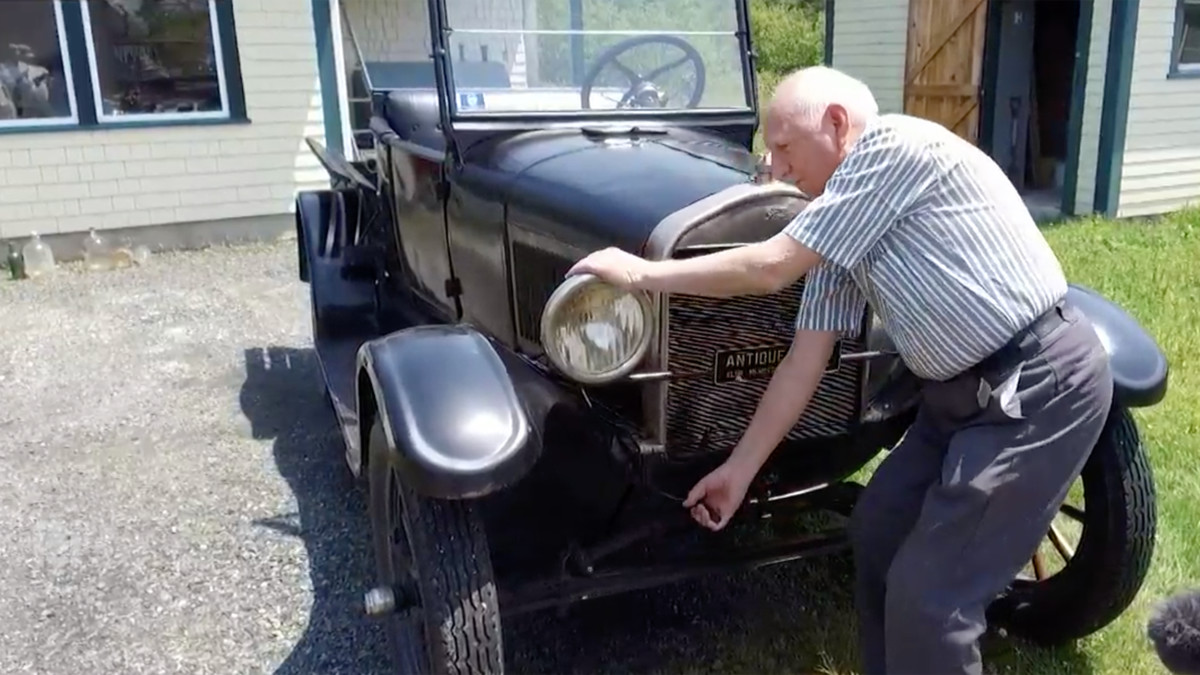 87yearold still handcranks the 1927 Ford Model T he's owned for 70 years Autoblog Car News