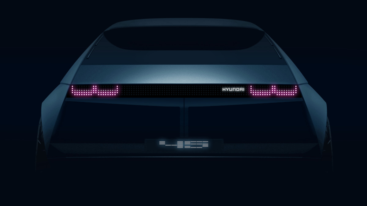 Hyundai teases allelectric concept '45' for Frankfurt Autoblog Car