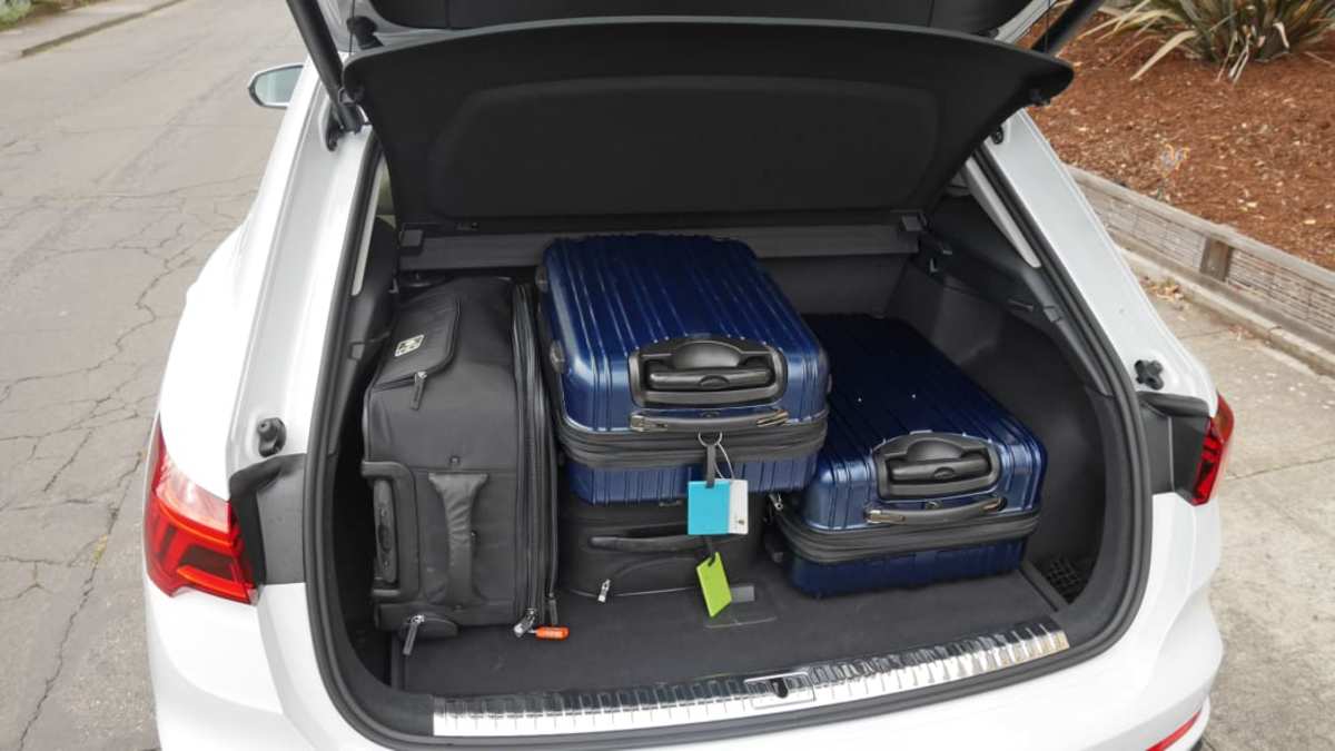 Audi q3 boot space pram shop