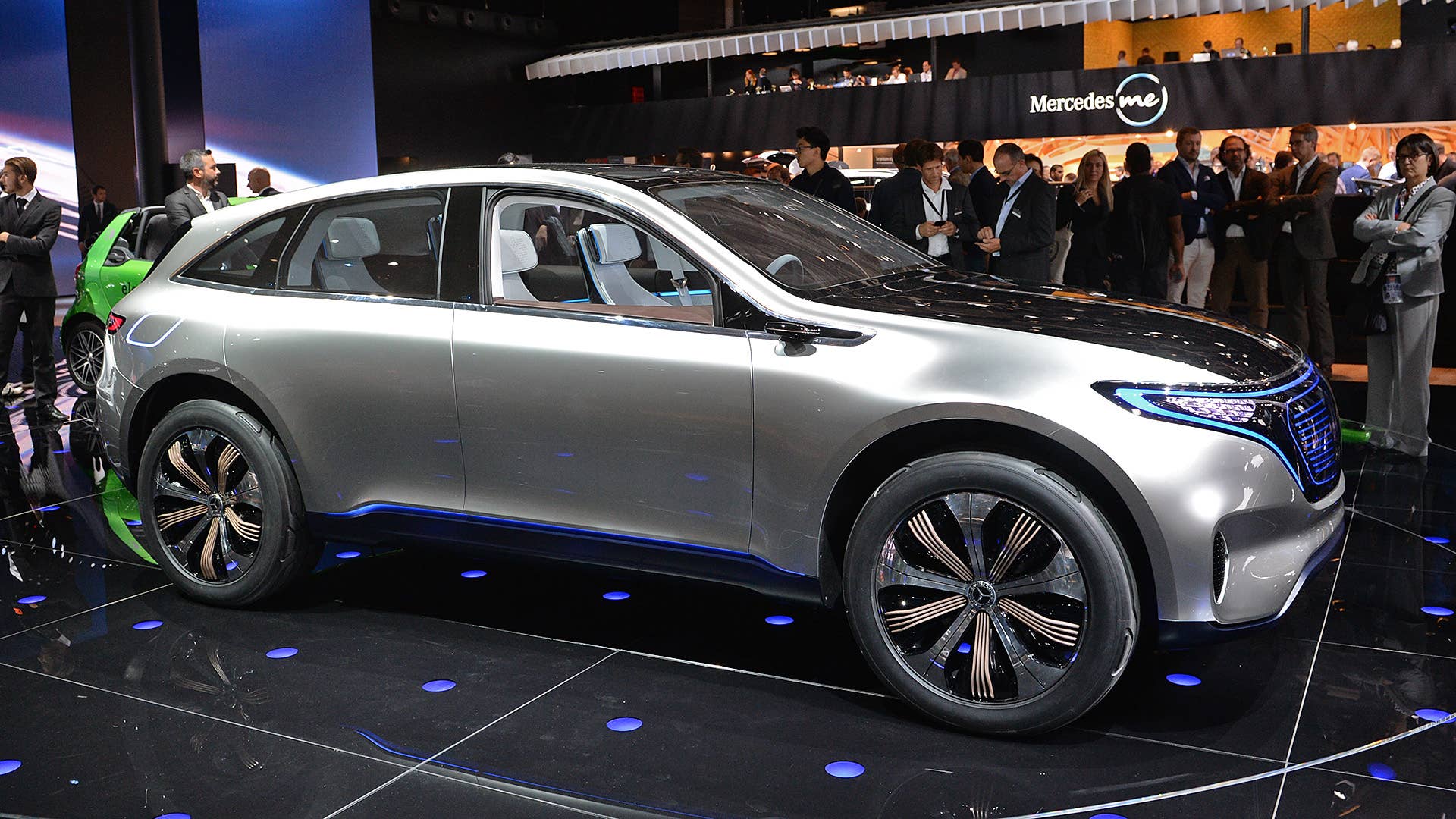 The MercedesBenz Generation EQ concept will spawn a full line of Tesla