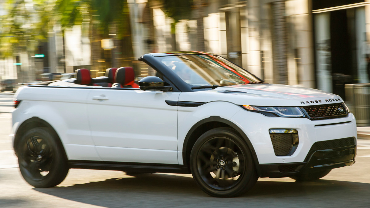 The Range Rover Evoque Convertible is absurd and strangely appealing Autoblog
