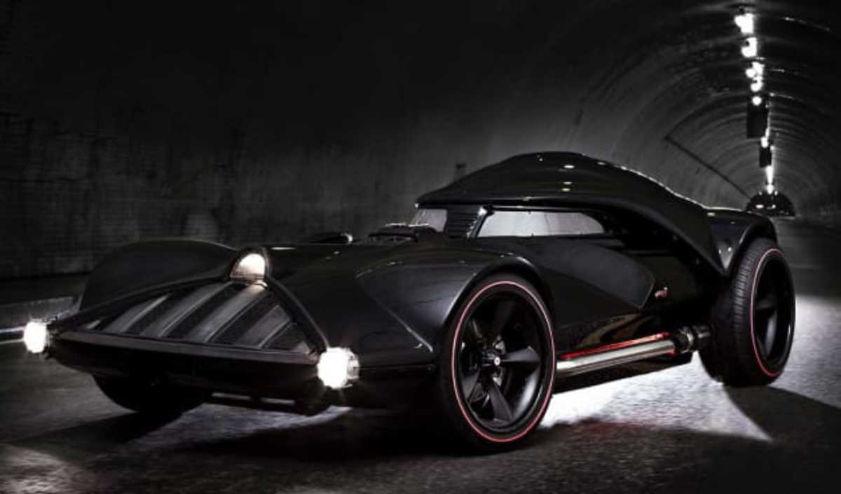 Hot Wheels reveals life size Darth Vader car at Comic Con w video Autoblog