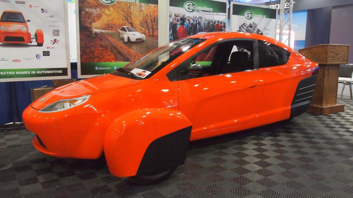 You won't need a motorcycle license to drive the Elio in 41 states