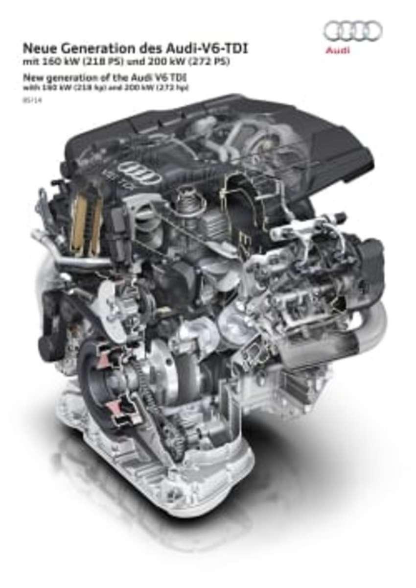 Audi details updated 3.0L V6 TDI engine Autoblog