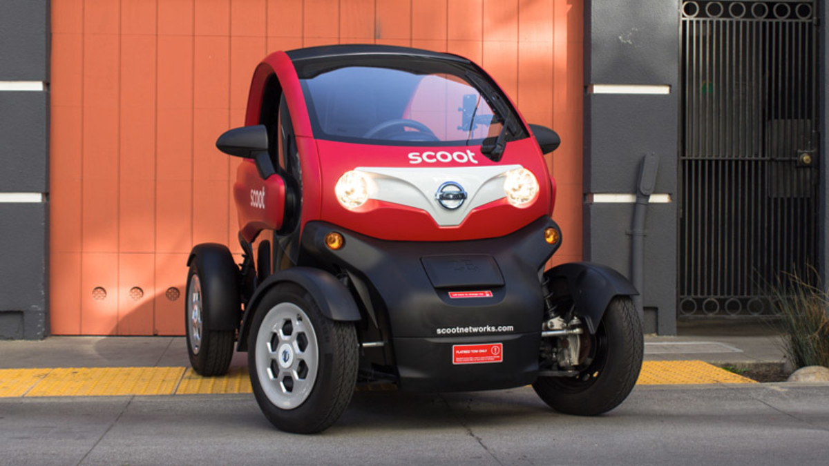 The Scoot Quad is Nissan s small step toward EV car sharing Autoblog