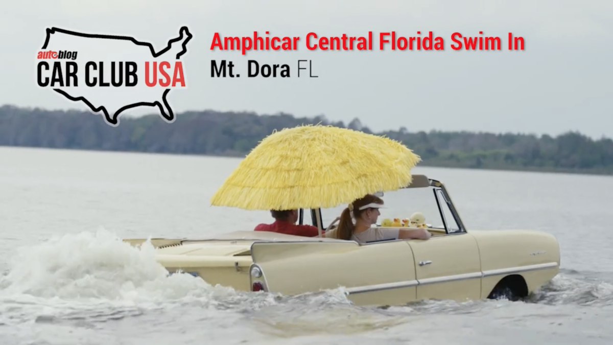 Amphicars make a splash in Central Florida Car Club USA Autoblog Car News, Reviews and