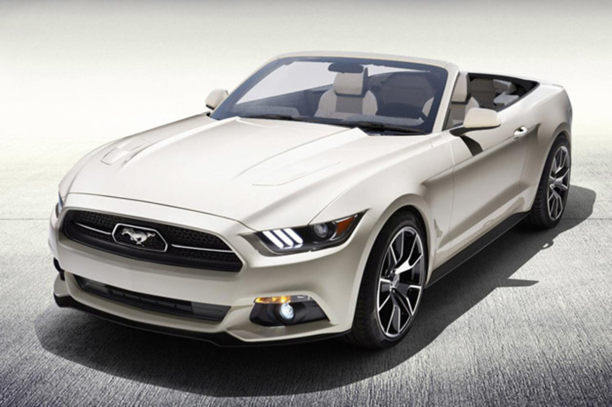 Ford builds one off 50th anniversary Mustang Convertible for charity Autoblog
