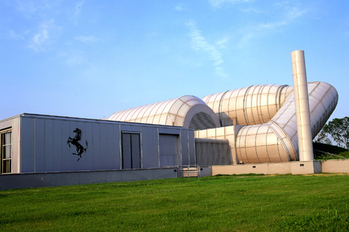 Ferrari F1 wind tunnel