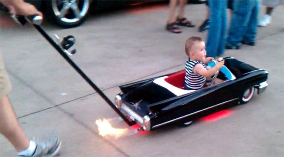 Custom Cadillac baby stroller leaves us feeling cheated about our childhoods Autoblog