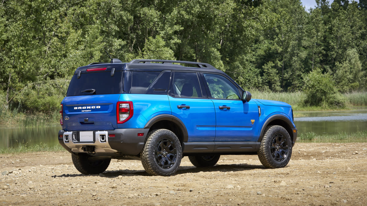 2025 Ford Bronco Sport Sasquatch Prototype First Drive The little beast Autoblog