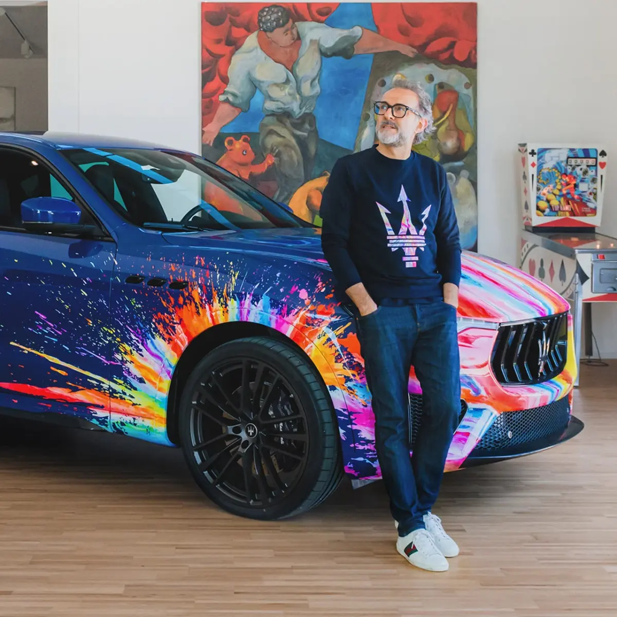 Chef Massimo Bottura's Maserati Levante Fuoriserie