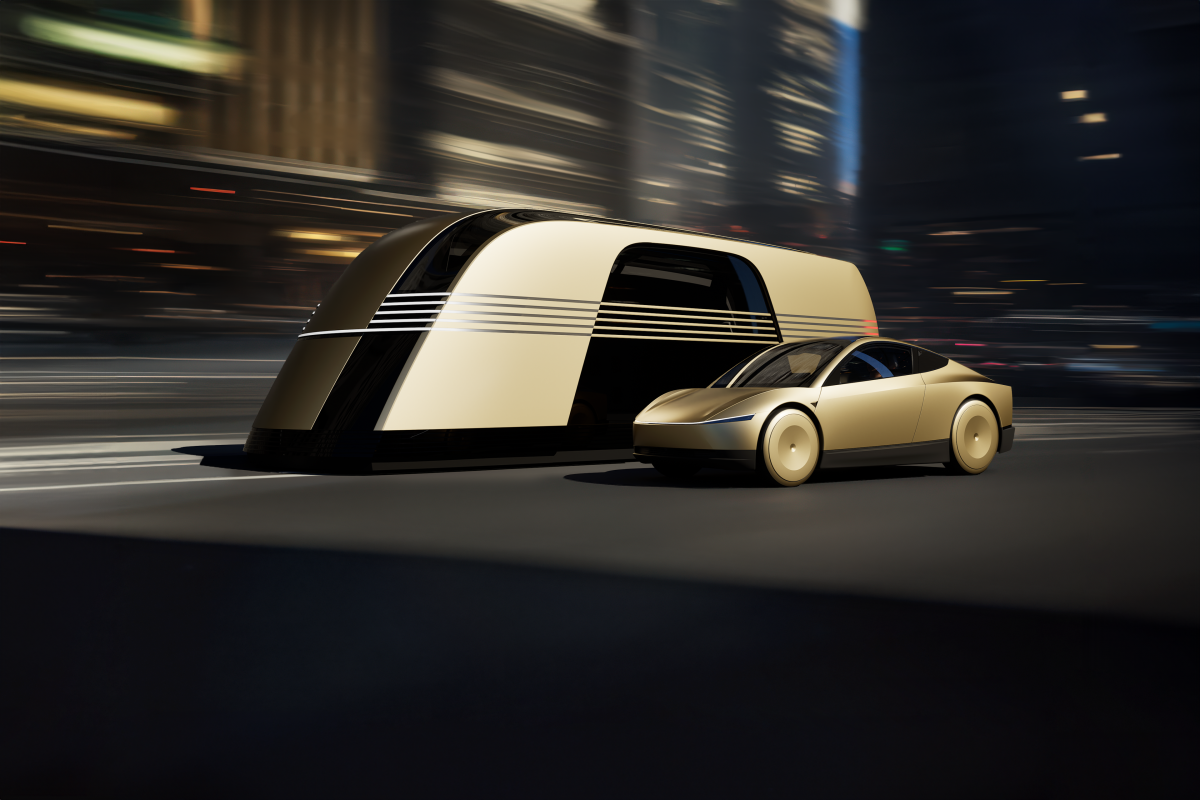 Tesla Robotaxi & Robovan Prototypes