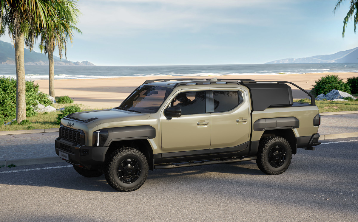 2025 Kia Tasman The quirkiest pickup truck you'll never see in the USA