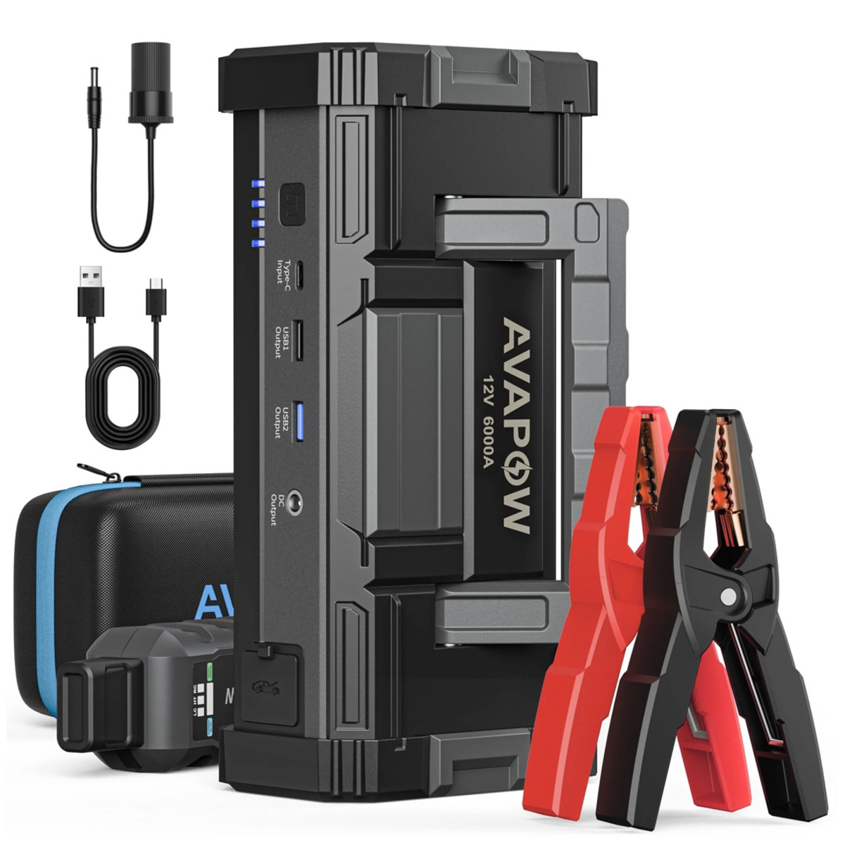 avapow car jump starter at walmart
