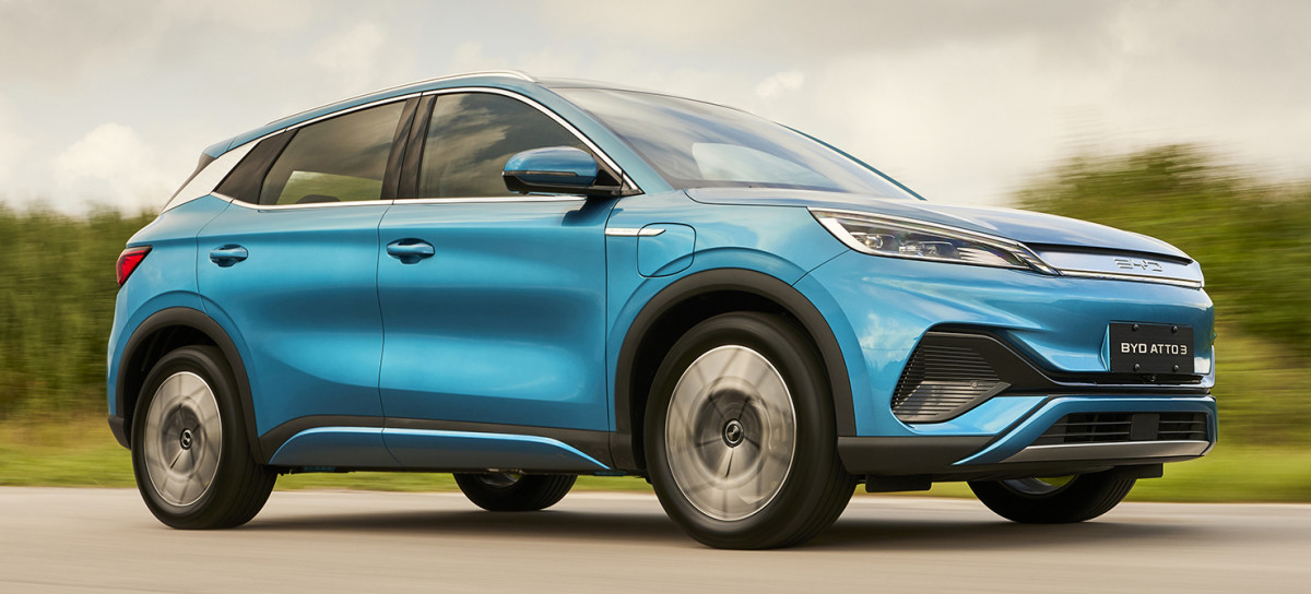 Byd EVS는 일본의 Toyota를 이끌고 있습니다.