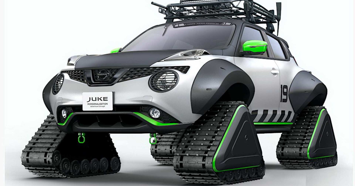 Nissan Juke snowmobile heading to Tokyo Auto Salon with more