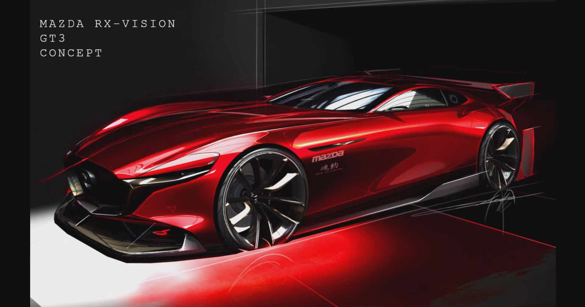 Mazda RX-Vision GT3 concept slinks into Gran Turismo Sport next