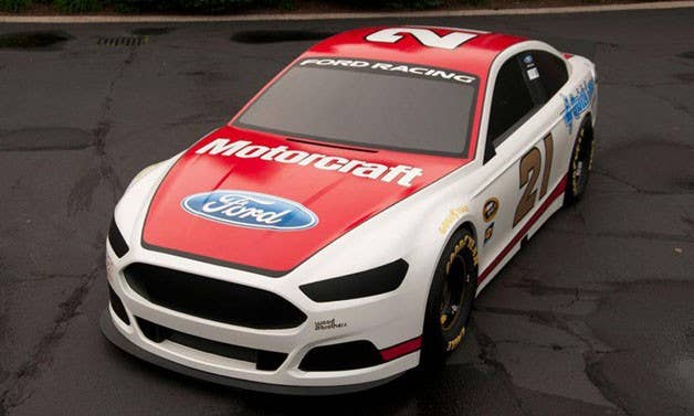 Ford Racing unveils first livery of 2013 Fusion stock car - Autoblog