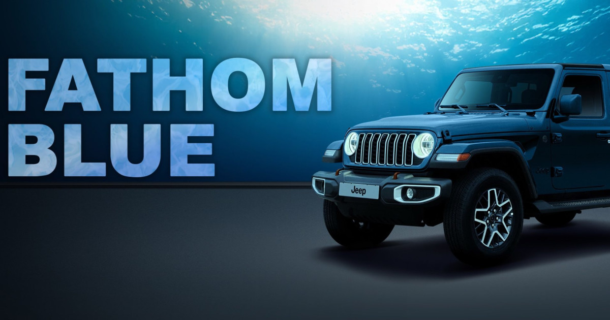 Jeep Launches Limited Fathom Blue Edition Wrangler in Korea