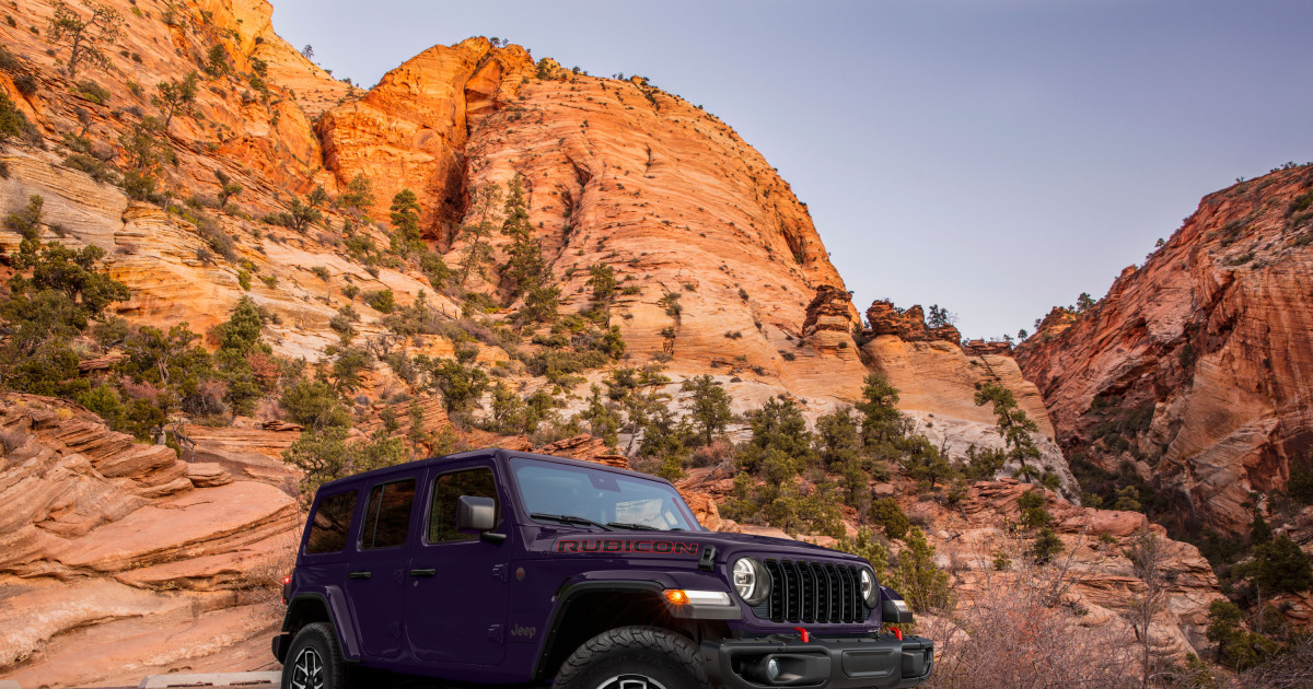 Jeep Brings Back Reign Purple for 2026 Wrangler and Gladiator