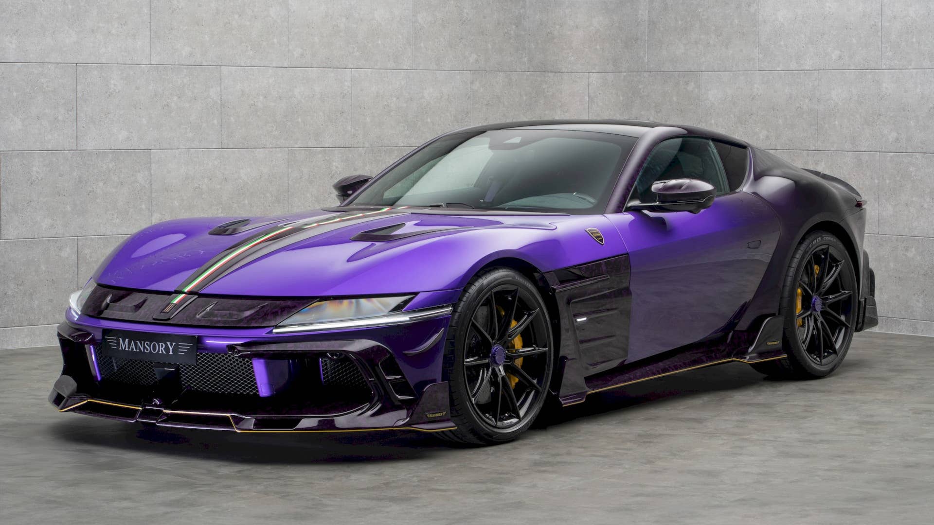 Of Course Mansory Was The First To Modify The Ferrari 12Cilindri