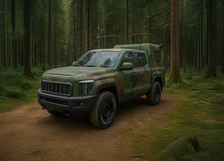 Kia Bets on Military Muscle to Save Its New Pickup