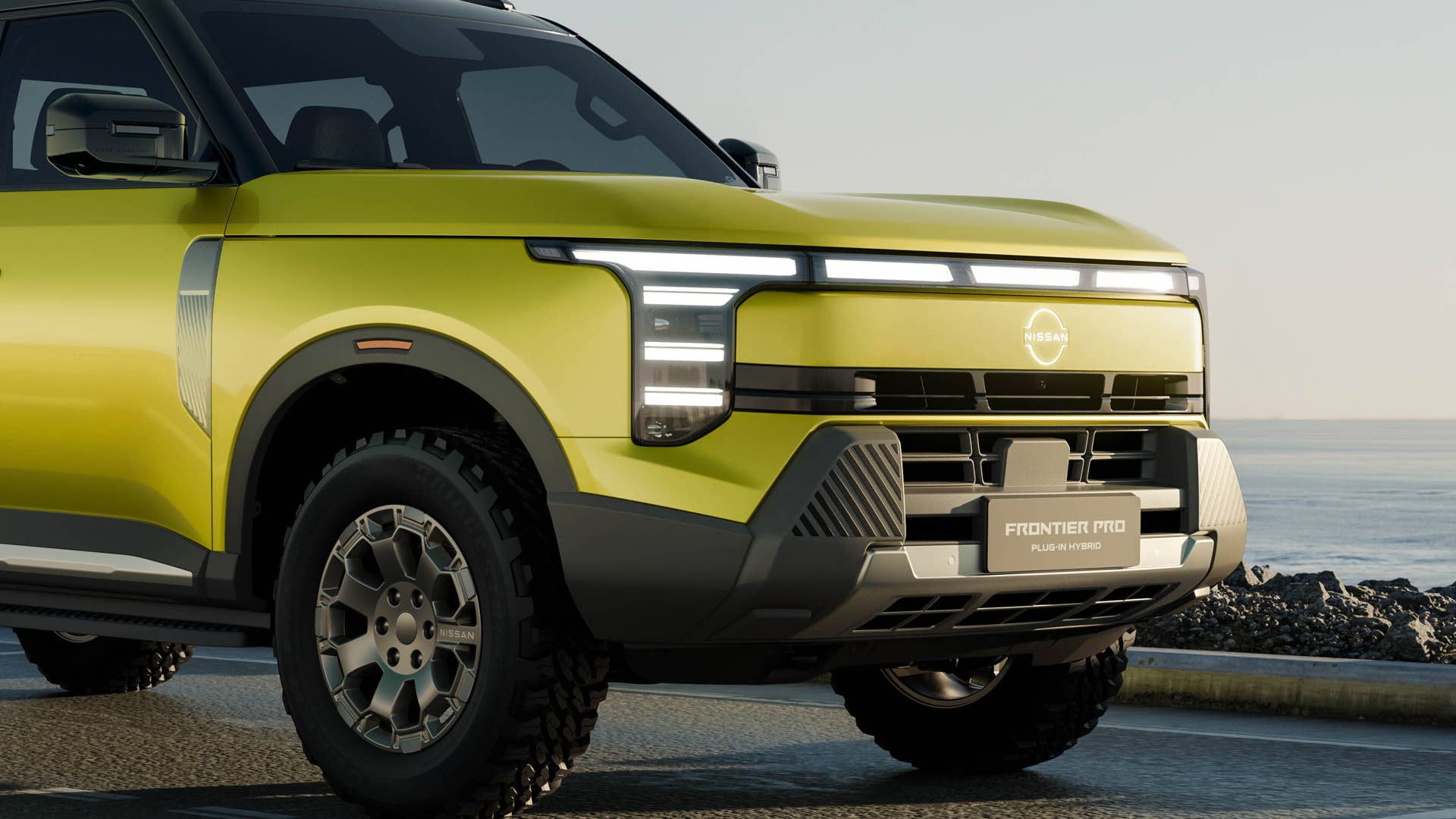 Amerika verpasst den ersten Plug-in-Hybrid-Nissan Frontier