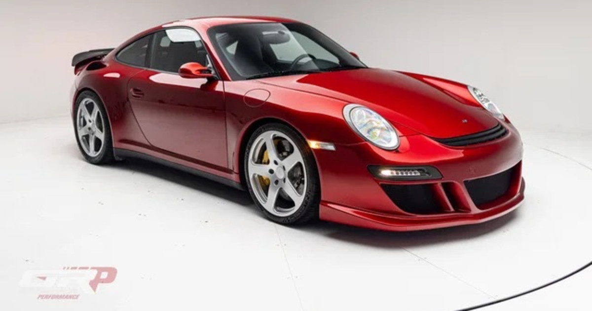 Rare 730-HP Manual RUF Porsche-Based Supercar for Sale With Just