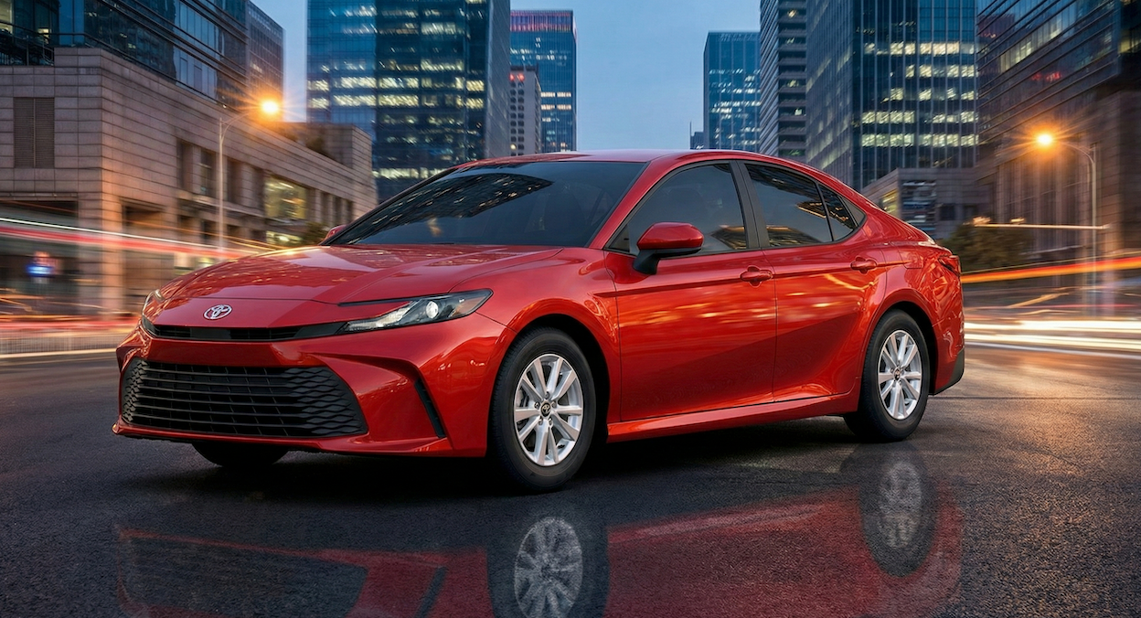 Nur noch ein Tag bis zum Ende dieses Leasingangebots für den Toyota Camry ...