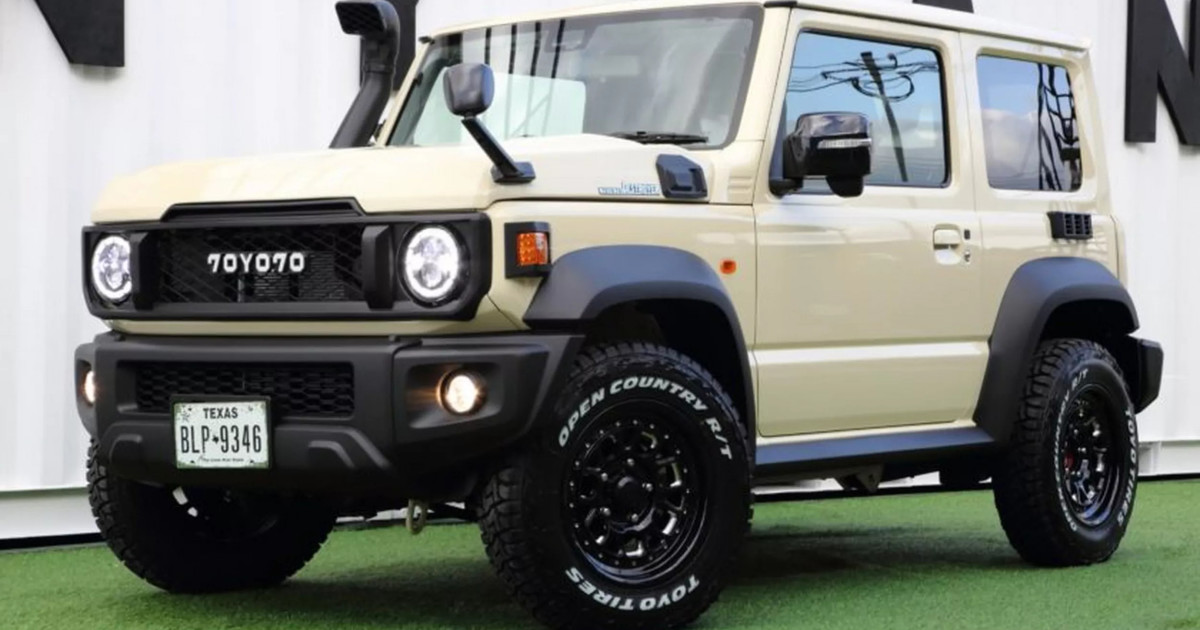 Someone Turned the Suzuki Jimny Into a Tiny Land Cruiser 70—and