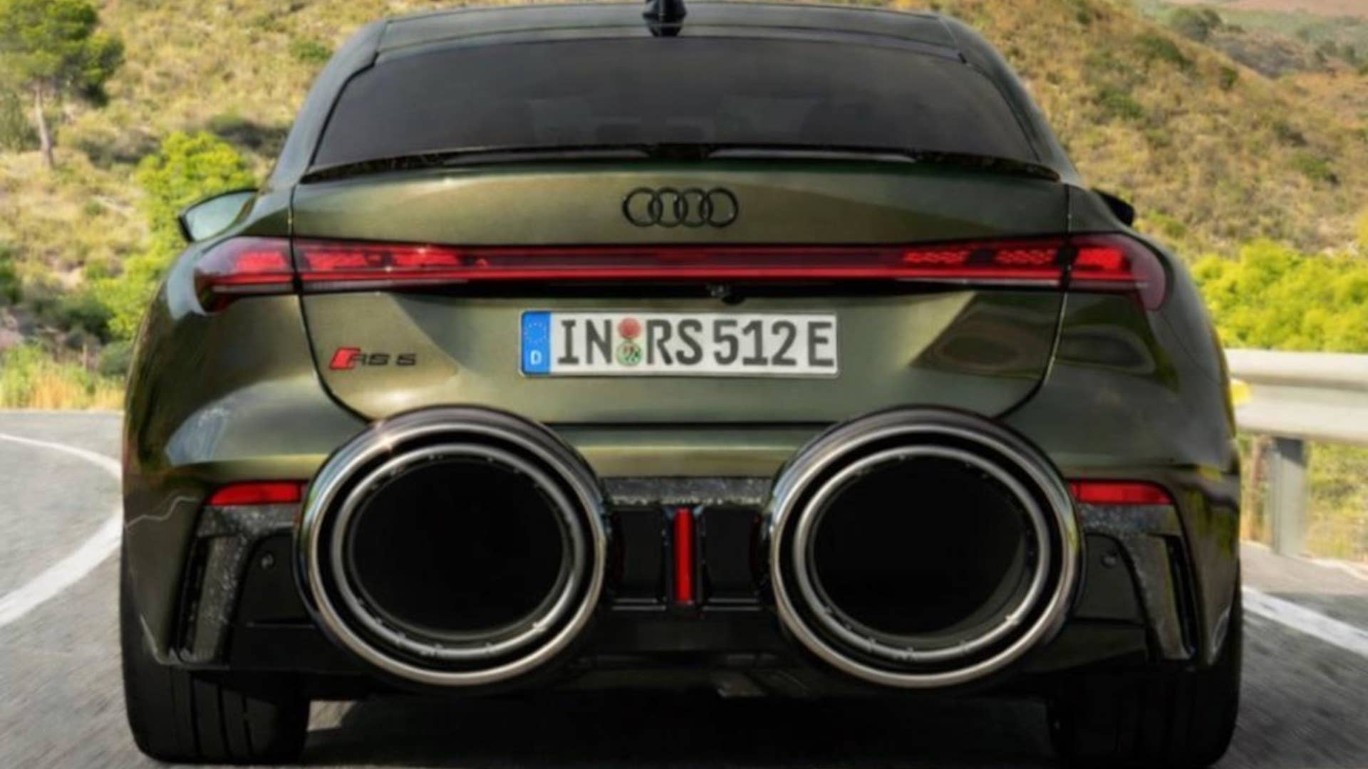 Audi Fans Are Roasting the RS 5’s Enormous Exhaust Tips - Autoblog