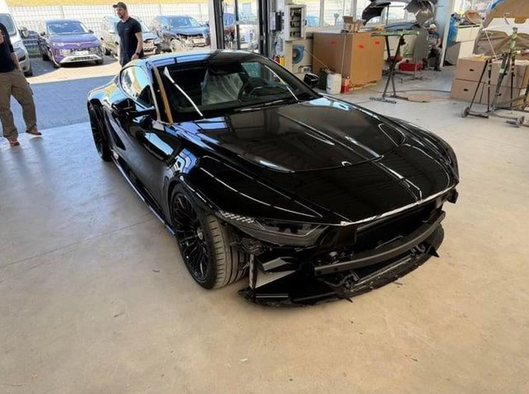 Leaked Images Reveal Brabus’ Wild Bodo V12 Coupe With Aston Martin Roots