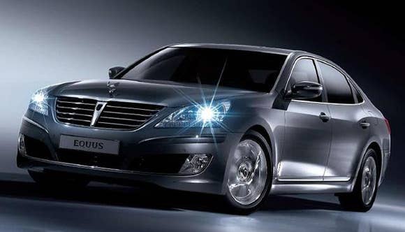 Hyundai Equus: First official images hit web - Autoblog