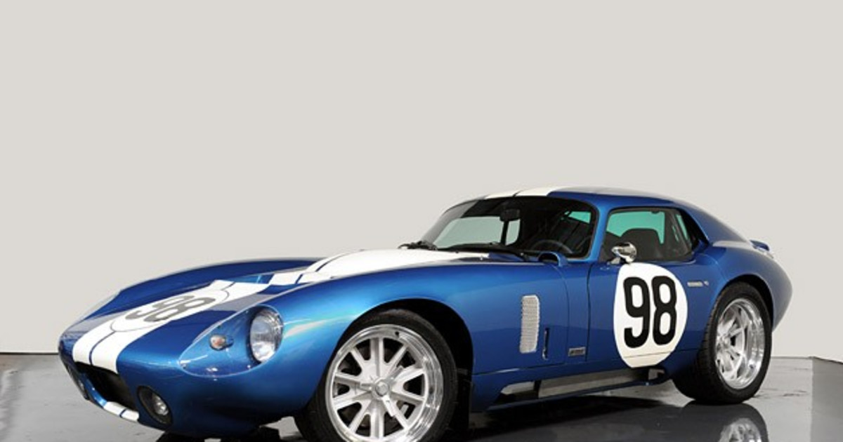 Kyosho 1/28 First Mini-Z Shelby Cobra Daytona Coupe Chrome
