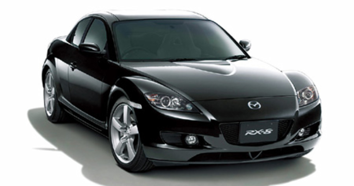 MAZDA RX-8 ガラスオブジェ レトロ