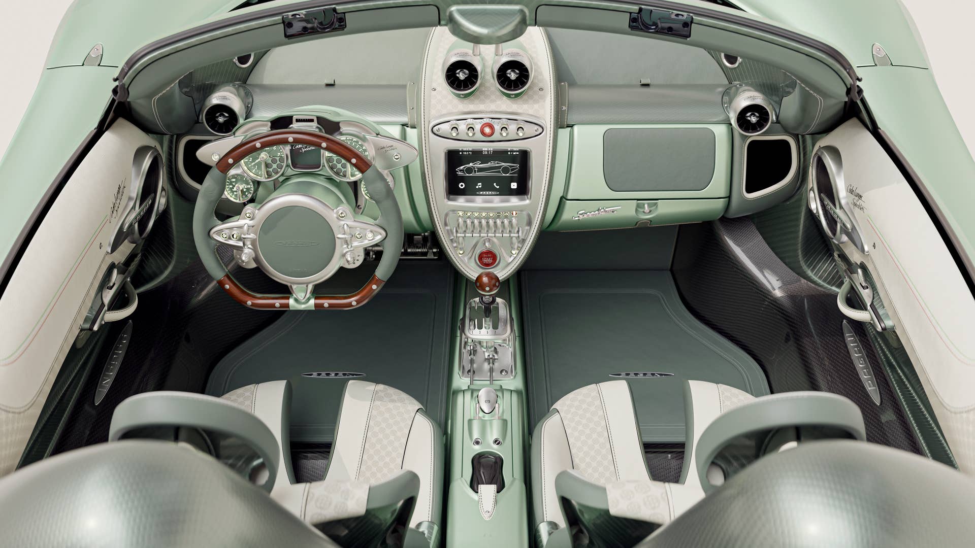 Pagani Huayra Codalunga Speedster-Galerie: Exquisites Cabrio in Bildern.